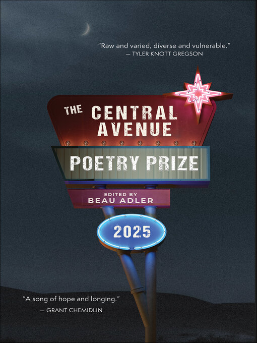 Title details for The Central Avenue Poetry Prize 2025 by Beau Adler - Available